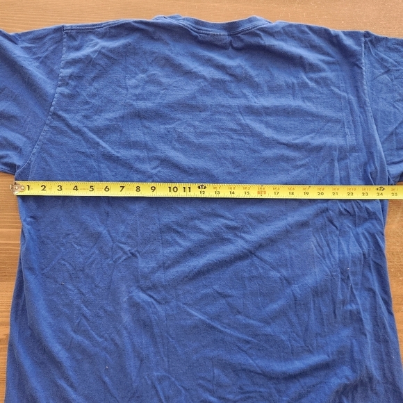 Headless Lion Costume T Shirt Blue Mens Size 3XL Graphic Tee 100% Cotton XXXL - Picture 5 of 10